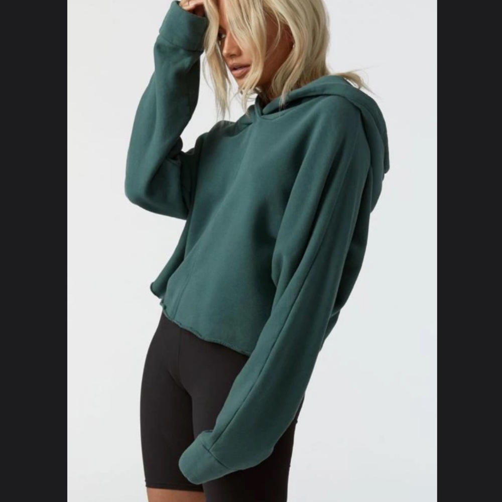 Joah brown cocoon hoodie